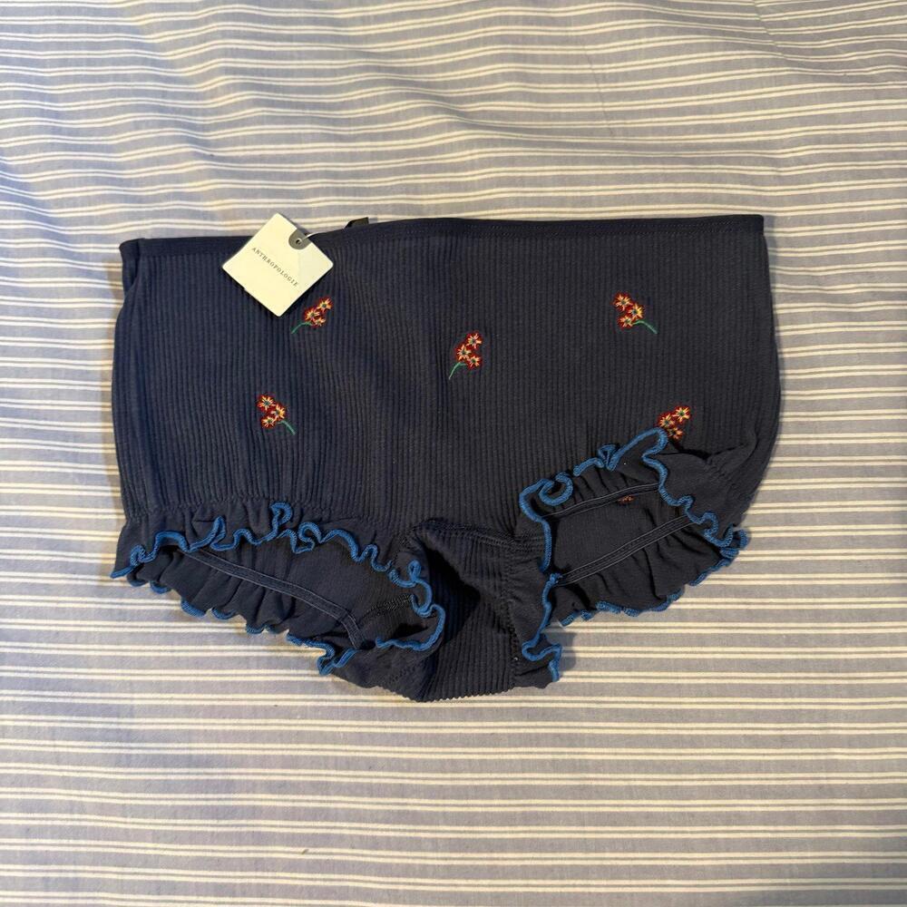 Anthropologie floral shorts